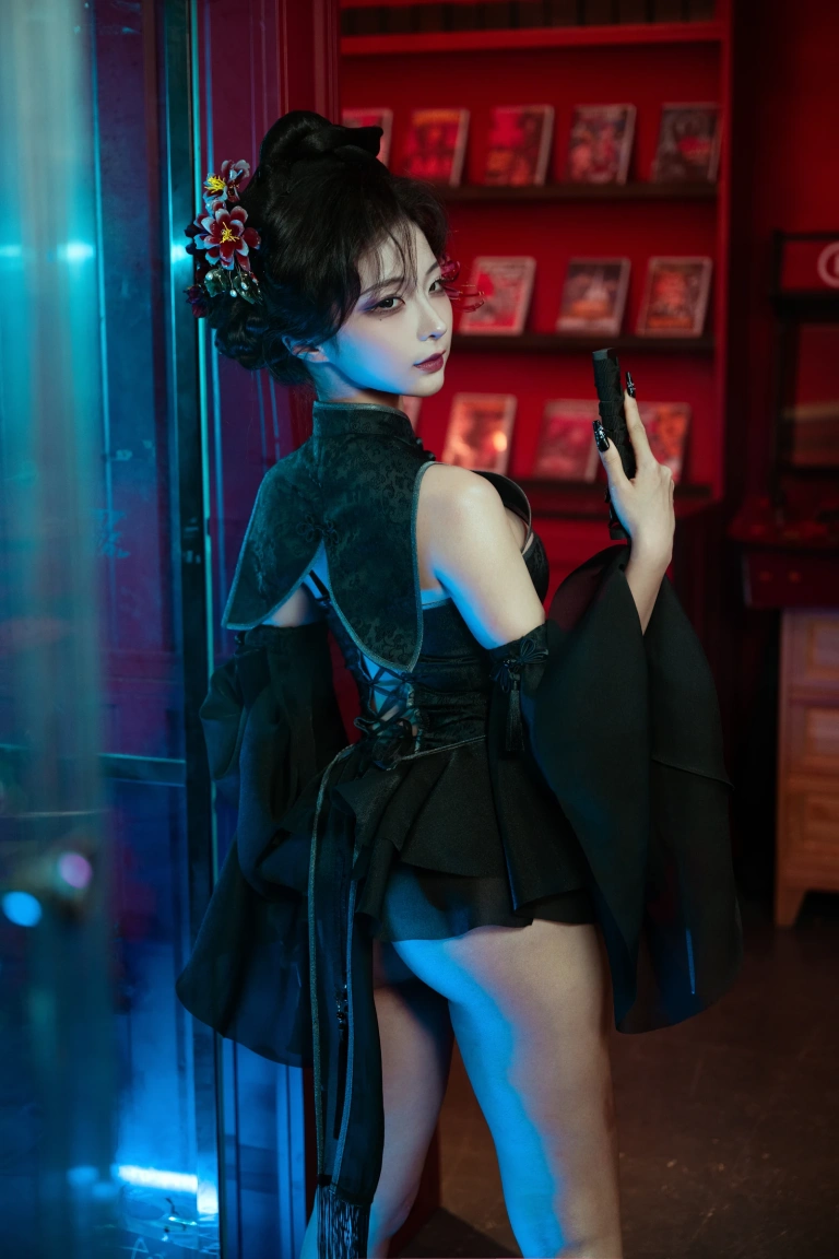 蠢沫沫《《蔻》少女后庭》主题写真：64张全套美图