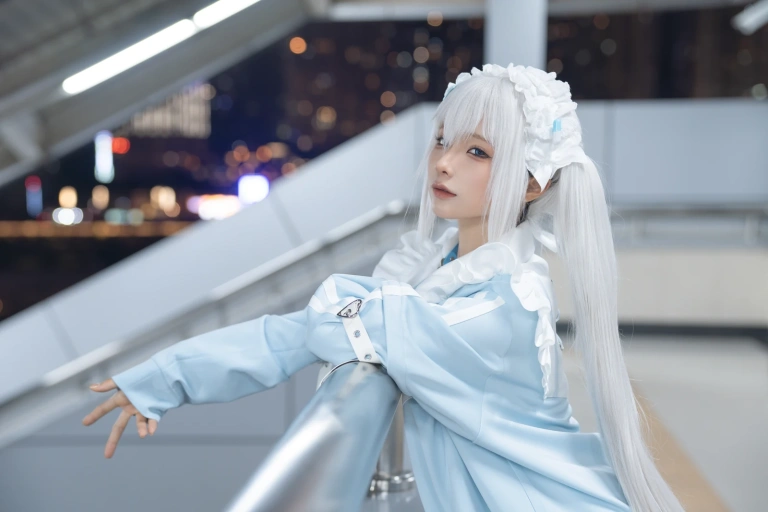 蠢沫沫《水色》主题写真：244张全套美图，含2个视频