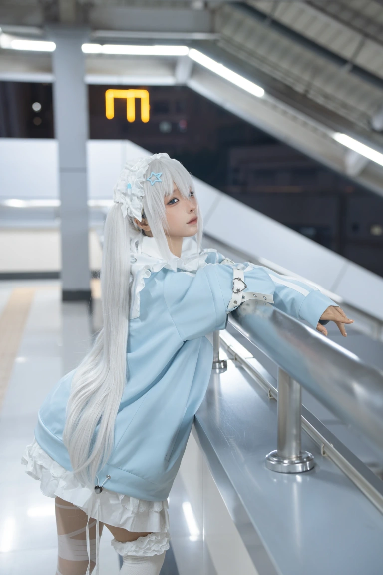 蠢沫沫《水色》主题写真：244张全套美图，含2个视频