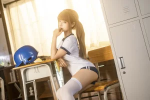 蠢沫沫《体操室》主题写真：104张全套美图