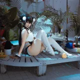 蠢沫沫《熊猫娘》主题写真：105张全套美图