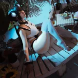 蠢沫沫《熊猫娘》主题写真：105张全套美图