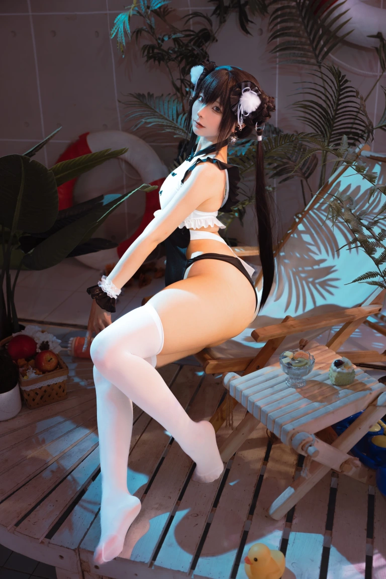 蠢沫沫《熊猫娘》主题写真：105张全套美图