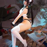 蠢沫沫《熊猫娘》主题写真：105张全套美图
