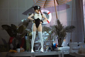 蠢沫沫《熊猫娘》主题写真：105张全套美图