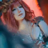 蠢沫沫《黑天使》主题写真：238张全套美图，含2个视频