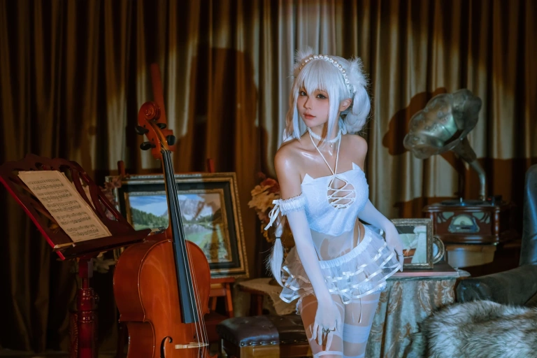 蠢沫沫《芭蕾猫》主题写真：88张全套美图