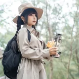 蠢沫沫《露营》主题写真：53张全套美图