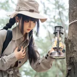 蠢沫沫《露营》主题写真：53张全套美图