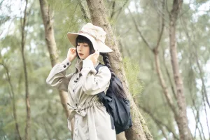 蠢沫沫《露营》主题写真：53张全套美图