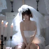 蠢沫沫《婚》主题写真：212张全套美图