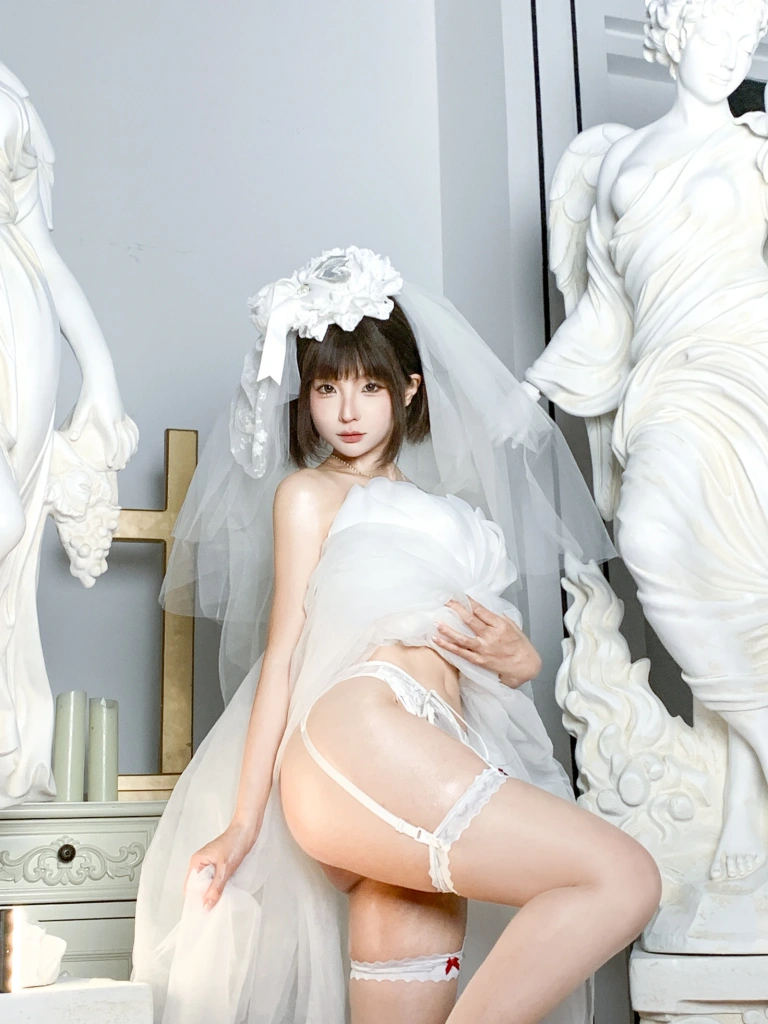 蠢沫沫《婚》主题写真：212张全套美图