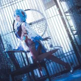 蠢沫沫《2024年会员 原神 甘雨》主题写真：27张全套美图