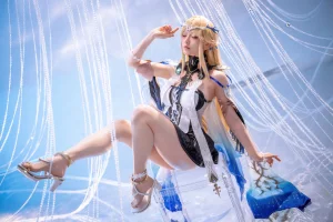星之迟迟《2026年01月计划A 鸣潮 卡提希娅》主题写真：31张全套美图