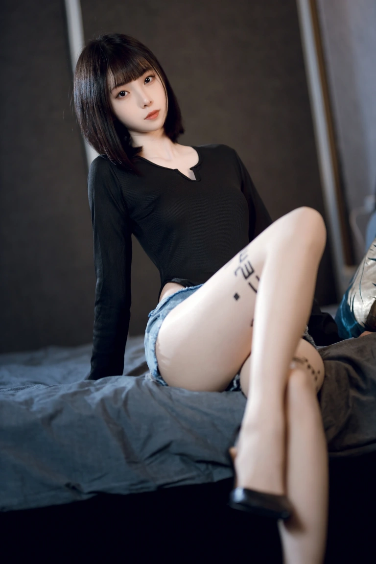 许岚《俄罗斯方块》主题写真：40张全套美图