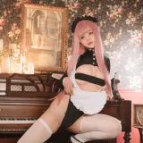 桜井宁宁《复古女仆》主题写真：45张全套美图