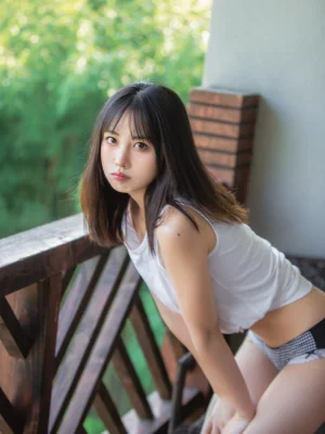 念雪《夏日微风》主题写真：50张全套美图