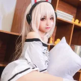 蠢沫沫《凌波宅t》主题写真：43张全套美图