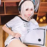 蠢沫沫《凌波宅t》主题写真：43张全套美图