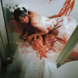 蠢沫沫《血婚纱》主题写真：11张全套美图