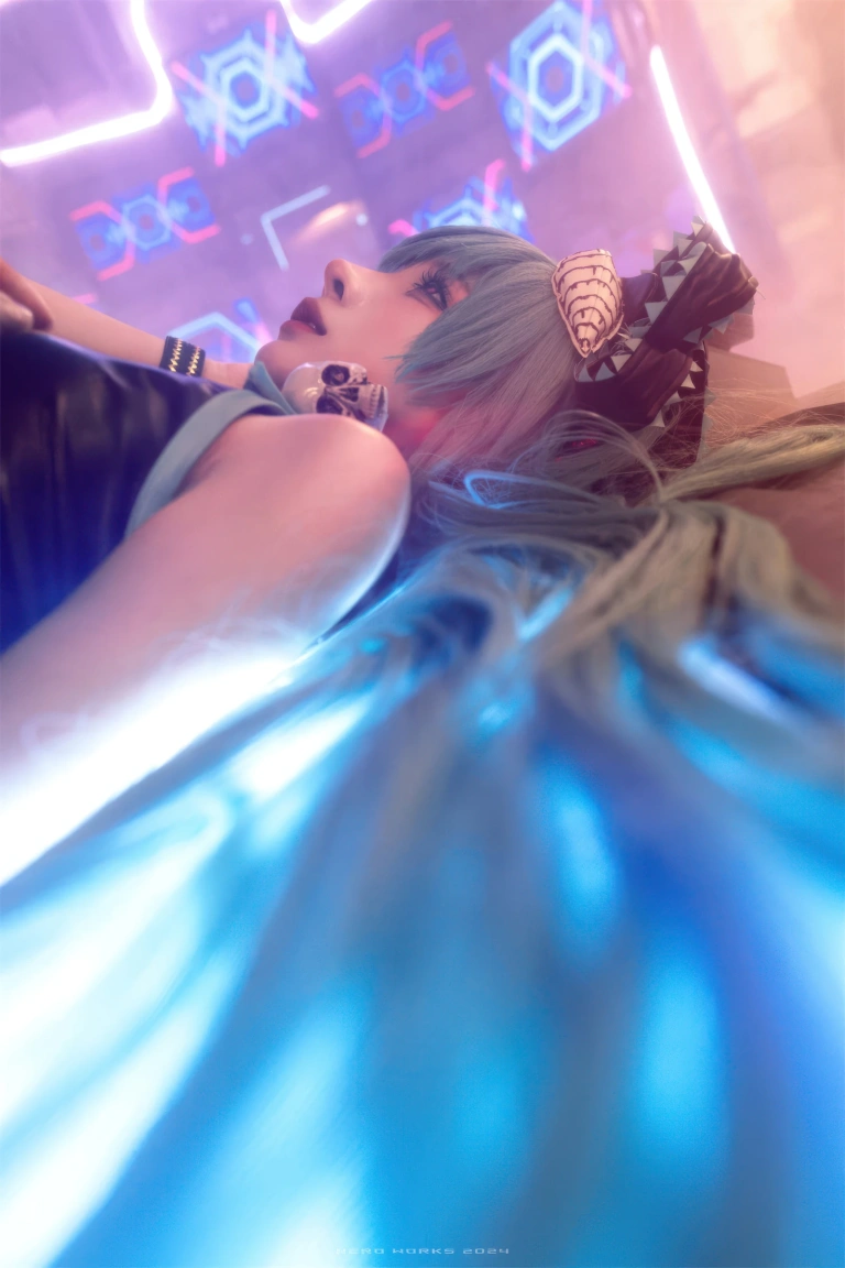 蠢沫沫《骸音》主题写真：21张全套美图