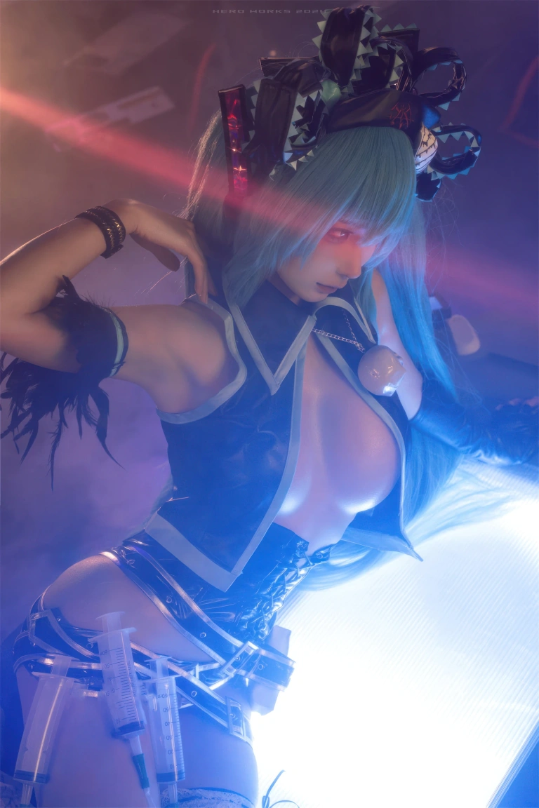 蠢沫沫《骸音》主题写真：21张全套美图