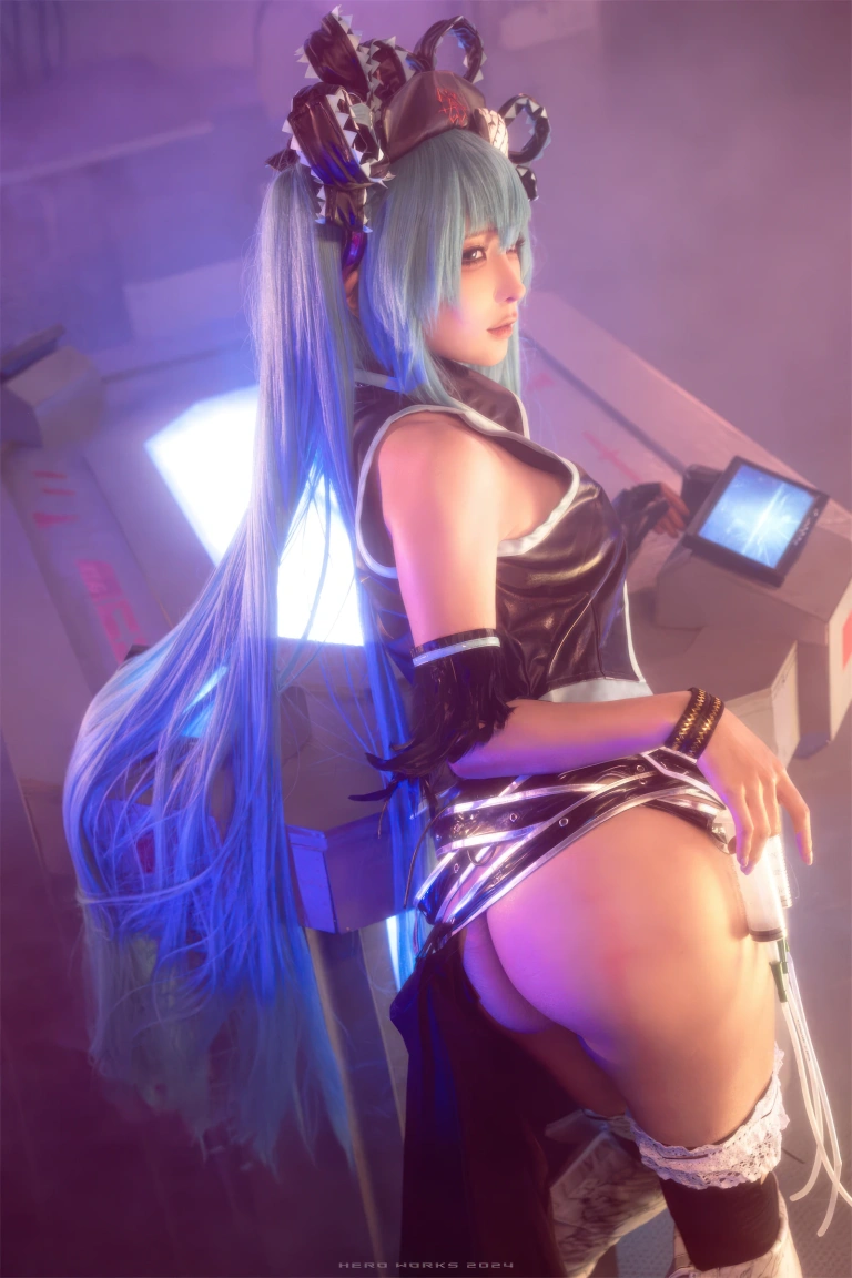 蠢沫沫《骸音》主题写真：21张全套美图