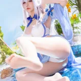 星之迟迟《2026年01月计划C 碧蓝航线 信浓泳装》主题写真：52张全套美图