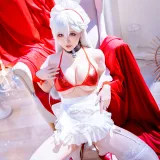 星之迟迟《2026年03月上 1 – 贝尔法斯特（碧蓝航线）》主题写真：49张全套美图