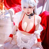 星之迟迟《2026年03月上 1 – 贝尔法斯特（碧蓝航线）》主题写真：49张全套美图