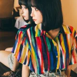 蠢沫沫《凝视》主题写真：57张全套美图