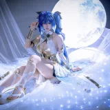 星之迟迟《鸣潮·尤诺》主题写真：115张全套美图