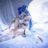 星之迟迟《鸣潮·尤诺》主题写真：115张全套美图