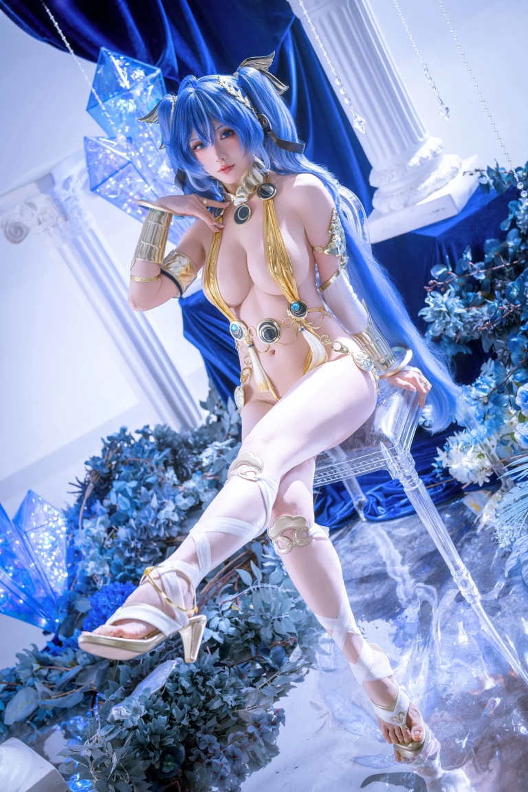 星之迟迟《鸣潮·尤诺》主题写真：115张全套美图