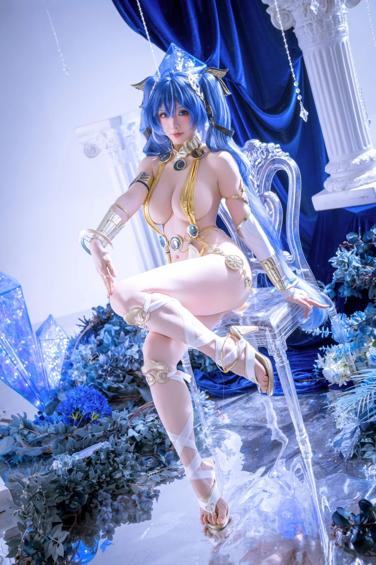 星之迟迟《鸣潮·尤诺》主题写真：115张全套美图