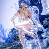 星之迟迟《鸣潮·尤诺》主题写真：115张全套美图
