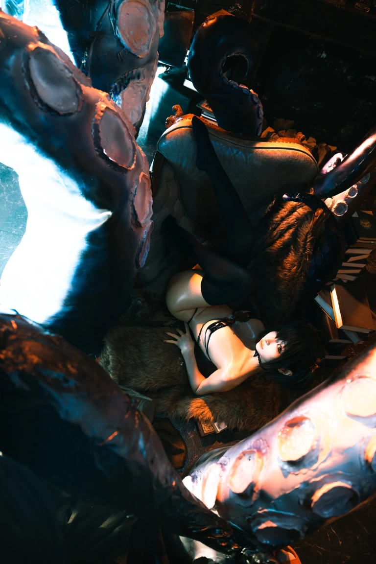 蠢沫沫《章鱼》主题写真：94张全套美图