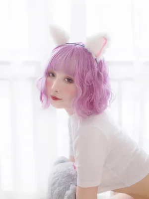念雪《养猫守则》主题写真：36张全套美图
