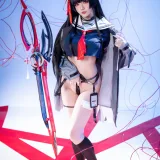 星之迟迟《2026年04月计划 鸣潮 千咲JK》主题写真：64张全套美图