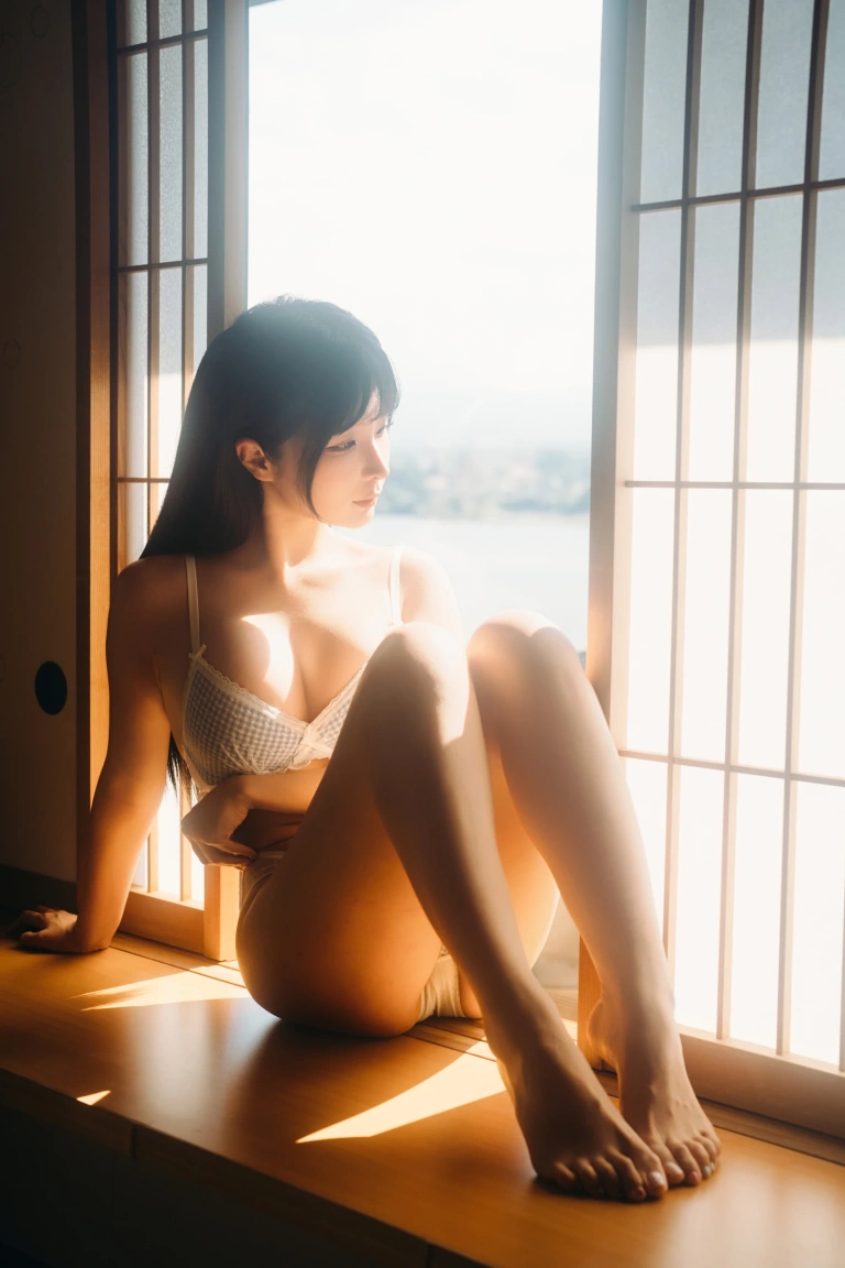 蠢沫沫《《夏想》上》主题写真：206张全套美图