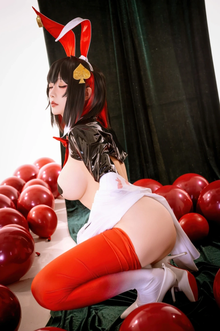 星之迟迟《2026年04月计划 Nikke胜利女神 露姬·倒楣兔》主题写真：22张全套美图
