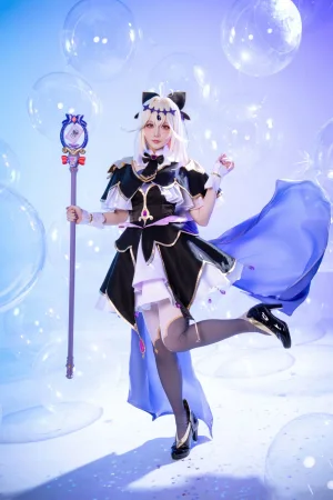 星之迟迟《2026年06月计划 名侦探光之美少女 森亚露露卡原皮+同人》主题写真：123张全套美图