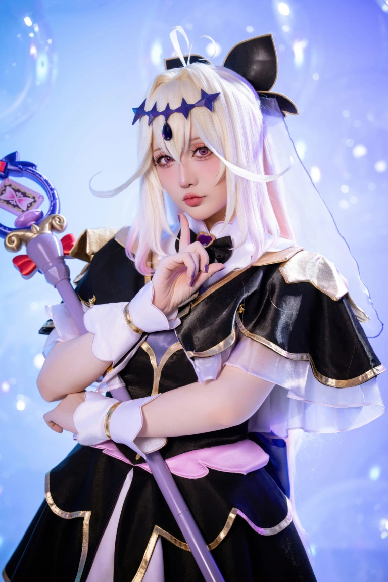 星之迟迟《2026年06月计划 名侦探光之美少女 森亚露露卡原皮+同人》主题写真：123张全套美图