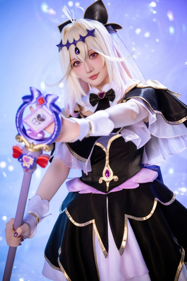 星之迟迟《2026年06月计划 名侦探光之美少女 森亚露露卡原皮+同人》主题写真：123张全套美图