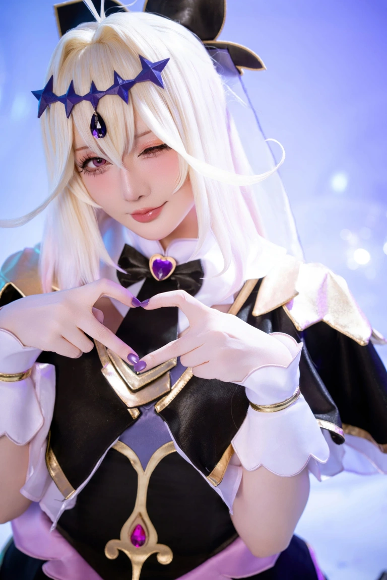 星之迟迟《2026年06月计划 名侦探光之美少女 森亚露露卡原皮+同人》主题写真：123张全套美图