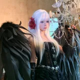 蠢沫沫《黑天鹅》主题写真：84张全套美图