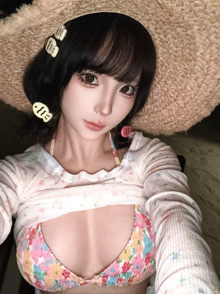 蠢沫沫《2025年2月自拍》主题写真：120张全套美图