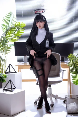 星之迟迟《2026年07月计划A 蔚蓝档案 调月莉音原皮同人》主题写真：98张全套美图