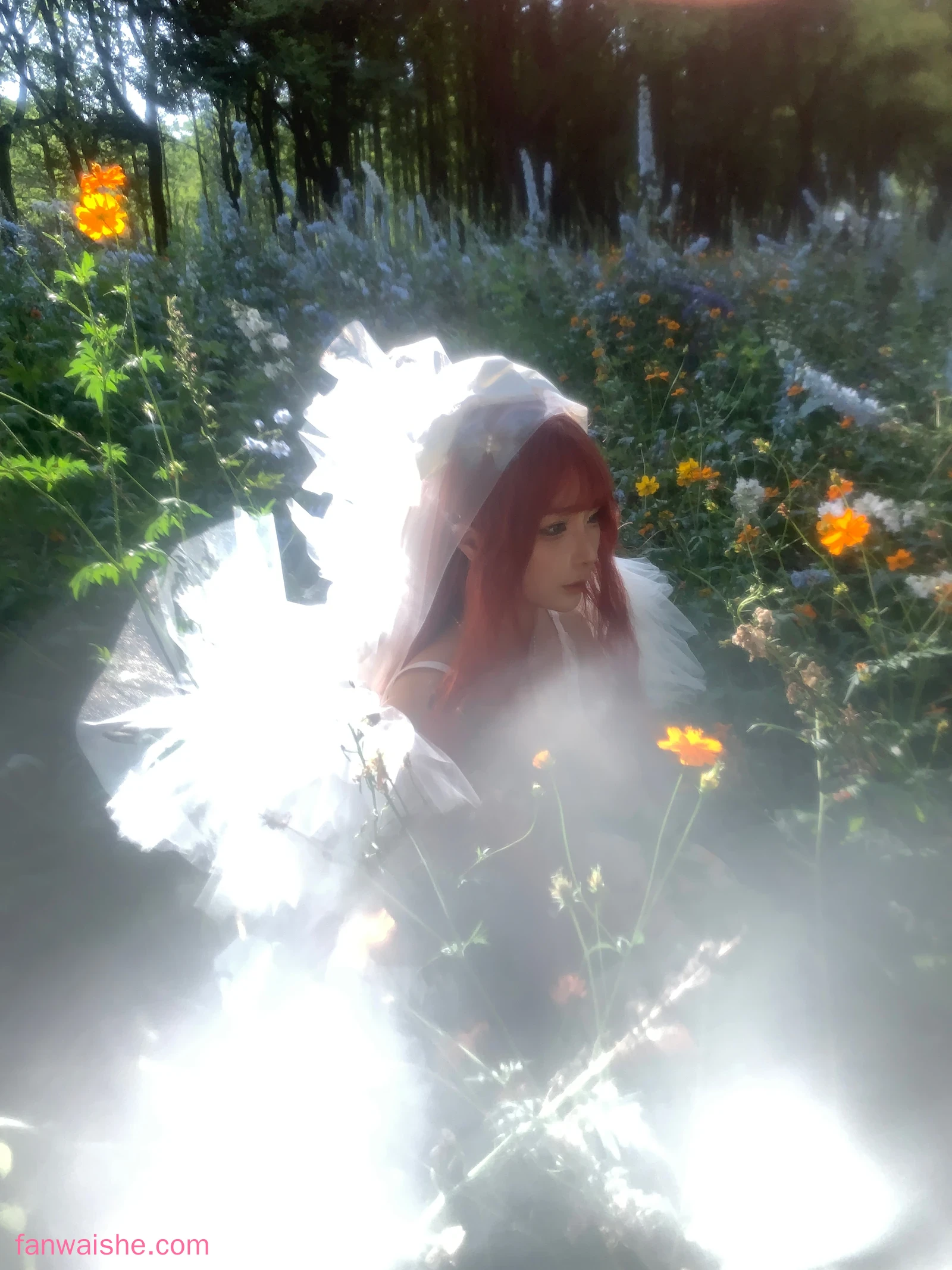 蠢沫沫 蠢沫沫 NO.349 - 《花丛婚纱》