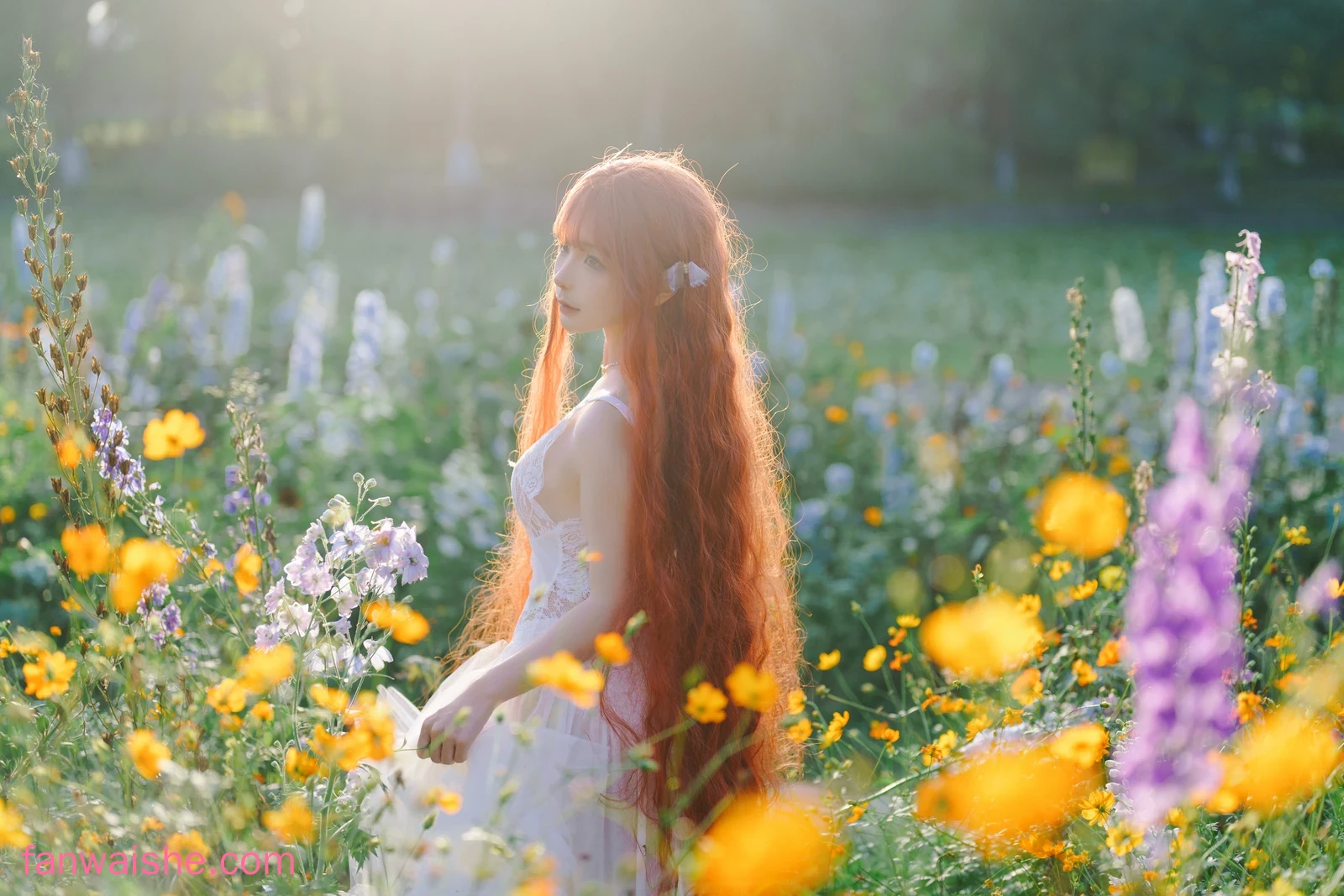 蠢沫沫 蠢沫沫 NO.349 - 《花丛婚纱》